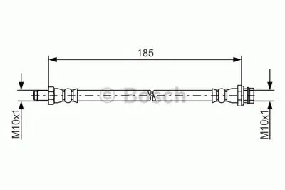 Тормозной шланг BOSCH купить