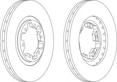 Тормозной диск PREMIER FERODO купить