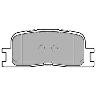 Комплект тормозных колодок, дисковый тормоз DELPHI купить