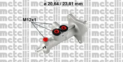 целиндер ручного тормоза METELLI купить