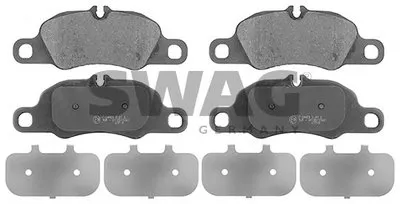 Комплект тормозных колодок, дисковый тормоз SWAG купить