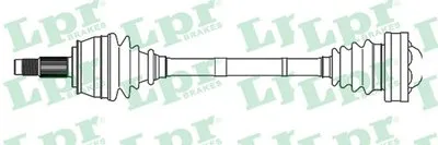 Приводной вал LPR купить