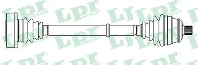 Приводной вал LPR купить