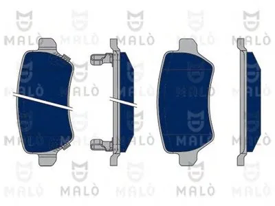 Комплект тормозных колодок, дисковый тормоз MALÒ купить