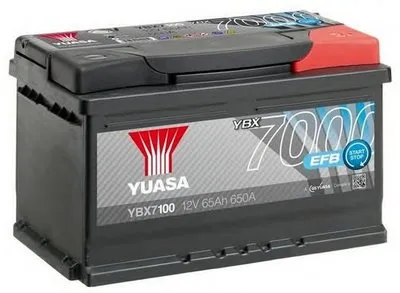 Стартерная аккумуляторная батарея YBX7000 EFB Start Stop Plus Batteries YUASA купить