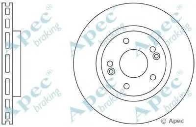Тормозной диск APEC braking купить