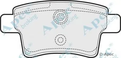 Комплект тормозных колодок, дисковый тормоз APEC braking купить