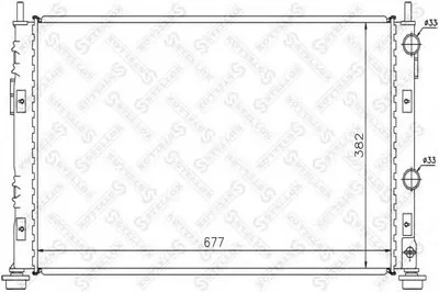 Радиатор, охлаждение двигателя STELLOX купить