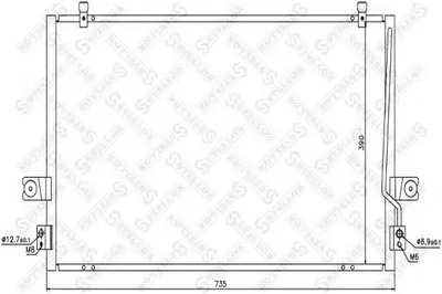 Конденсатор, кондиционер STELLOX купить