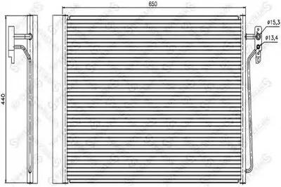 Конденсатор, кондиционер STELLOX купить
