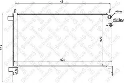 Конденсатор, кондиционер STELLOX купить