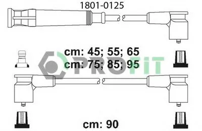 Комплект проводов зажигания PROFIT купить