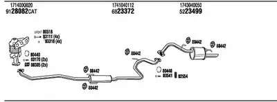 Система выпуска ОГ WALKER купить
