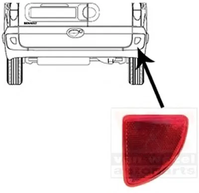 задний прожектор VAN WEZEL купить
