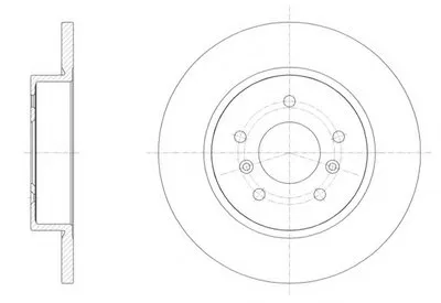 Тормозной диск REMSA купить