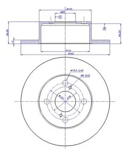 Тормозной диск CAR купить