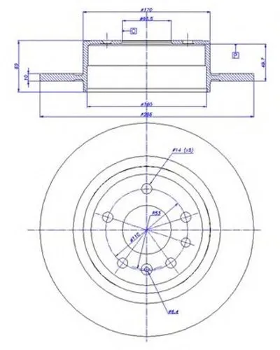 Тормозной диск CAR купить