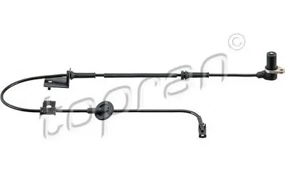 Датчик, частота вращения колеса TOPRAN купить