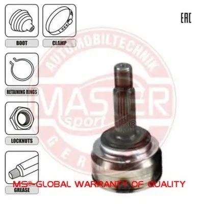 Шарнирный комплект, приводной вал MASTER-SPORT купить