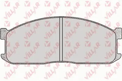 Комплект тормозных колодок, дисковый тормоз VILLAR купить
