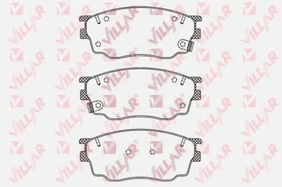 Комплект тормозных колодок, дисковый тормоз VILLAR купить