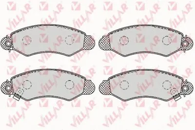 Комплект тормозных колодок, дисковый тормоз VILLAR купить