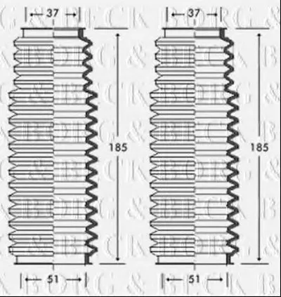 Пыльник, рулевое управление BORG & BECK купить