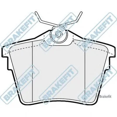 Комплект тормозных колодок, дисковый тормоз Brake Fit APEC braking купить