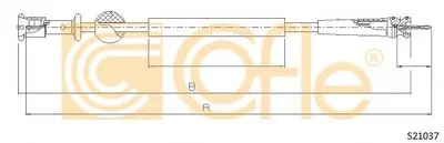 Тросик спидометра COFLE купить