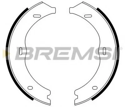 Комплект тормозных колодок, стояночная тормозная система BREMSI купить
