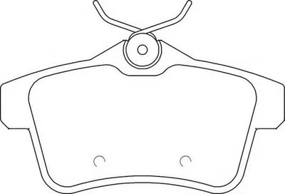 Комплект тормозных колодок, дисковый тормоз MOTAQUIP купить