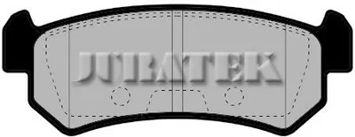 Комплект тормозных колодок, дисковый тормоз JURATEK купить