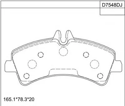 Комплект тормозных колодок, дисковый тормоз ASIMCO купить
