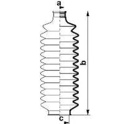 Пыльник, рулевое управление SPIDAN купить