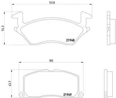 Комплект тормозных колодок, дисковый тормоз HELLA купить
