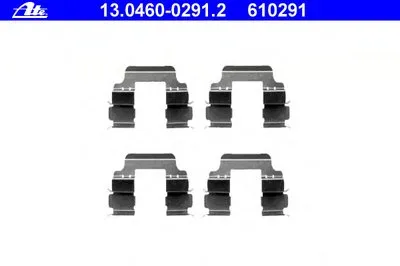 Комплектующие, колодки дискового тормоза ATE купить