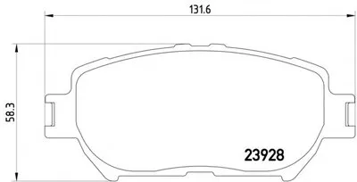 Комплект тормозных колодок, дисковый тормоз HELLA PAGID купить