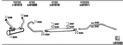 Система выпуска ОГ WALKER купить