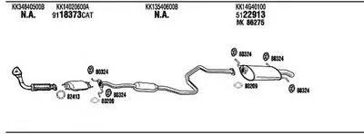 Система выпуска ОГ WALKER купить