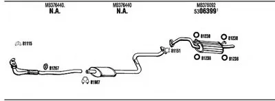 Система выпуска ОГ WALKER купить