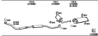 Система выпуска ОГ WALKER купить