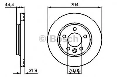 Тормозной диск BOSCH купить