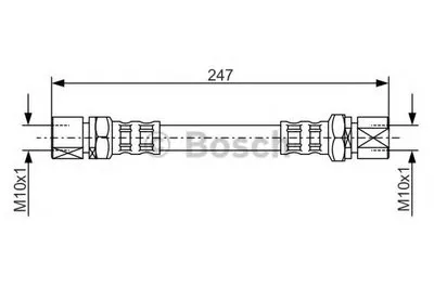 Тормозной шланг BOSCH купить