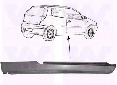 Накладка порога VAN WEZEL купить