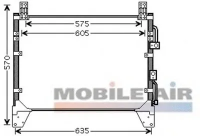 Конденсатор, кондиционер VAN WEZEL купить