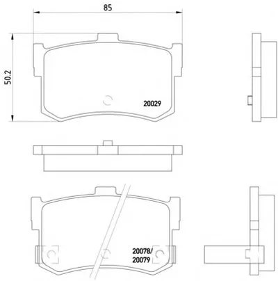 Комплект тормозных колодок, дисковый тормоз MINTEX купить