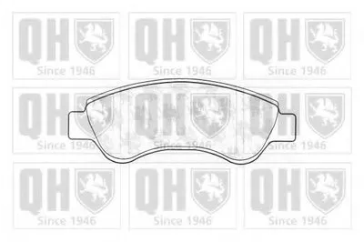 Комплект тормозных колодок, дисковый тормоз QUINTON HAZELL купить