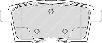 Комплект тормозных колодок, дисковый тормоз PREMIER FERODO купить