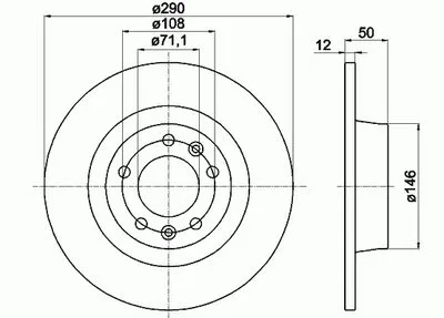 Тормозной диск MINTEX купить