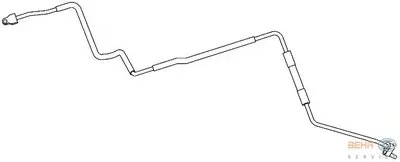 Трубопровод высокого давления, кондиционер BEHR HELLA SERVICE купить